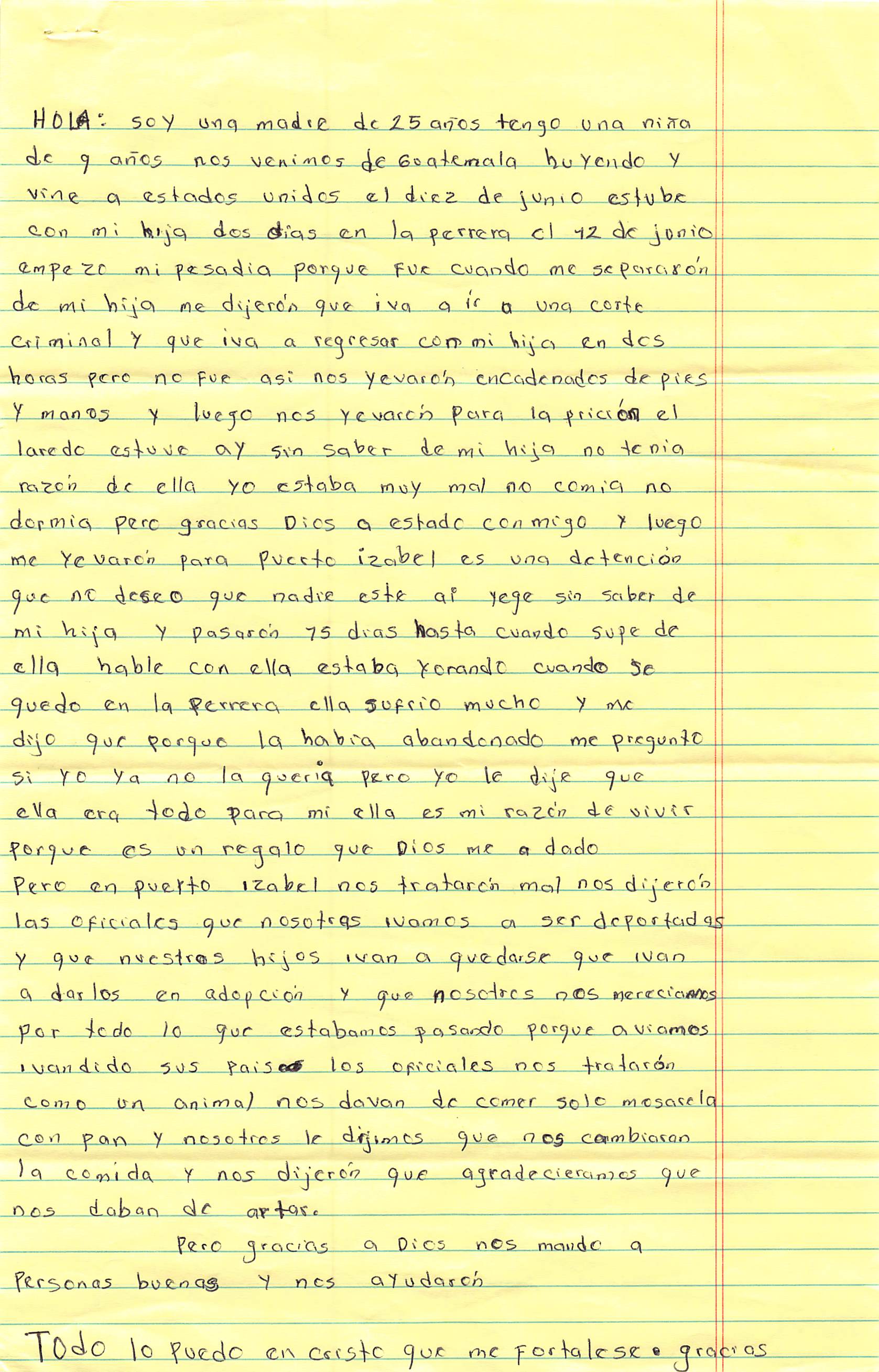 Alma's Handwritten Letter Part 1